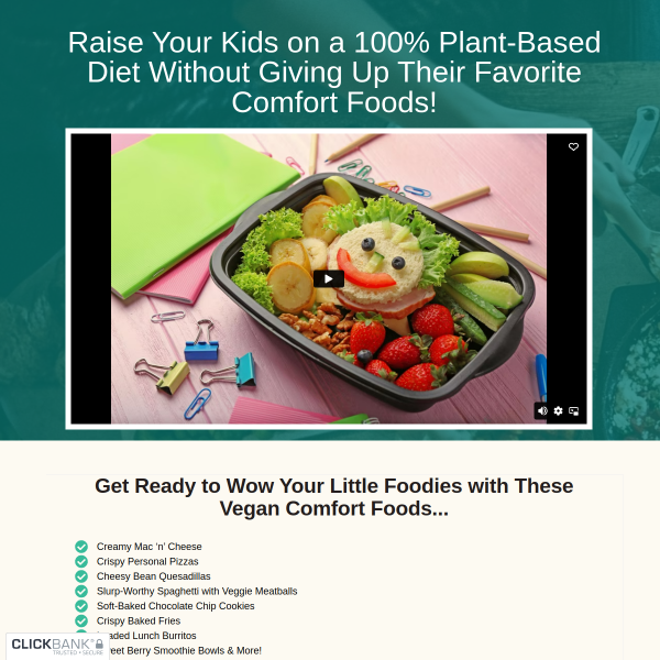 Easy plant-based recipes for busy parents and hungry kids