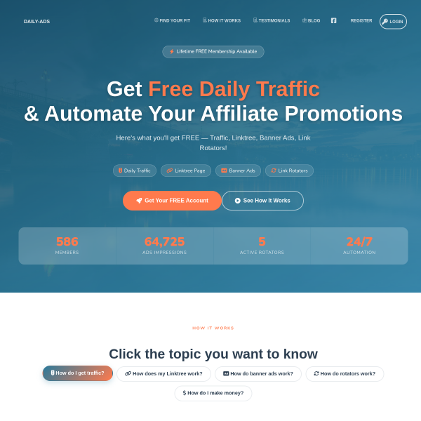 Get Free Daily Traffic