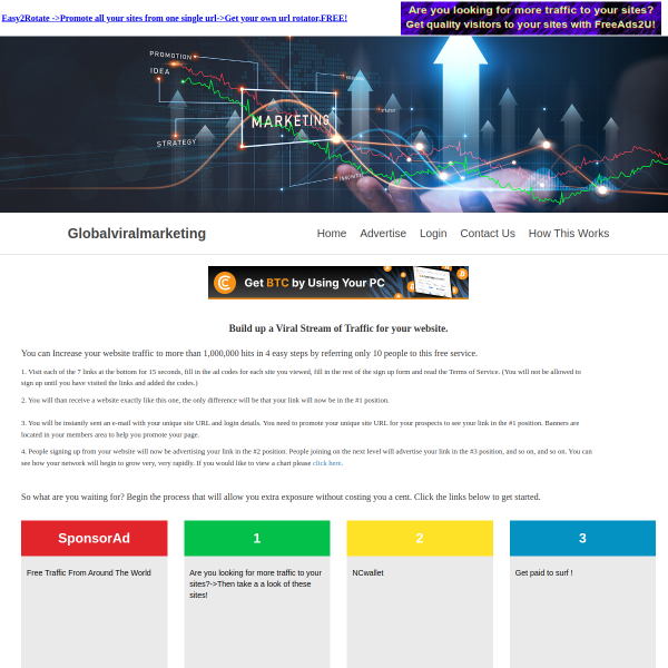 Promote all your websites at once