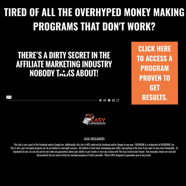 Affiliate marketing doesn’t have to be this hard
