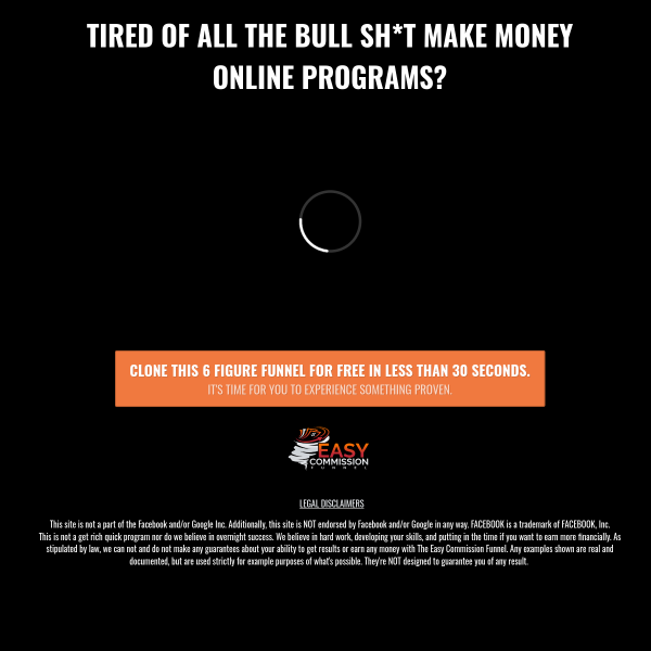 Easy Commission Funnel works thanks Jeff