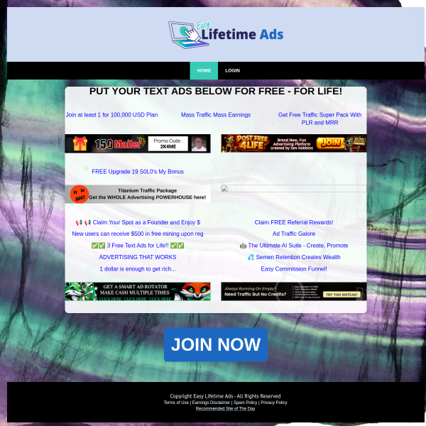 Drive More Traffic with Easy Lifetime Ads