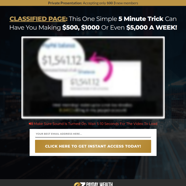 EZ Payday Wealth - Complete Income System