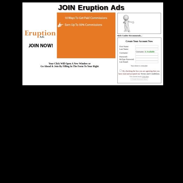 JOIN Eruption Ads