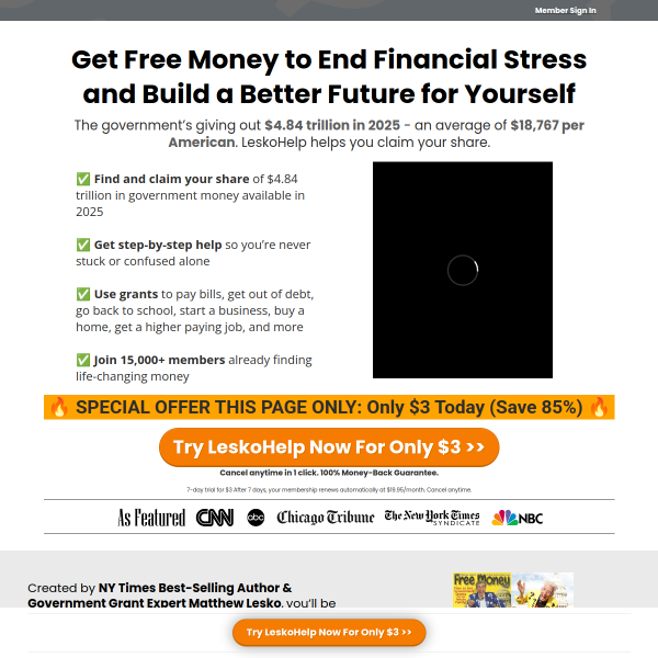 LeskoHelp – A comunidade nº 1 para encontrar subsídios (comissão de 50%)