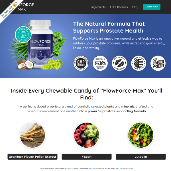 Unleash Your Prostate's Potential with Nature's Powerhouse Formula!