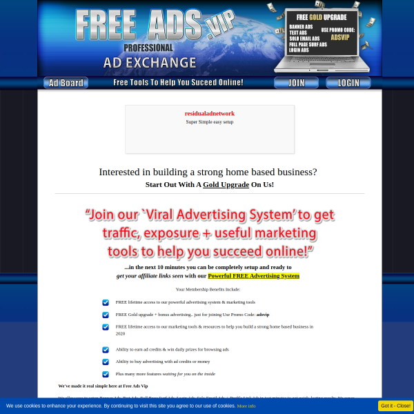 Get Traffic to Your Ads Easily! Check this site out..