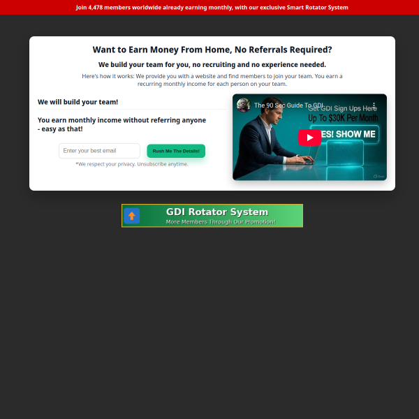 We Will Build Your Team!