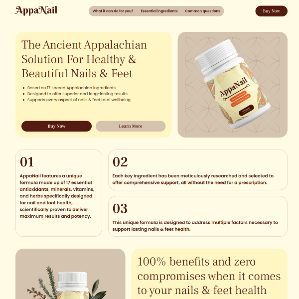 The Ancient Appalachian Solution For Healthy & Beautiful Nails & Feet