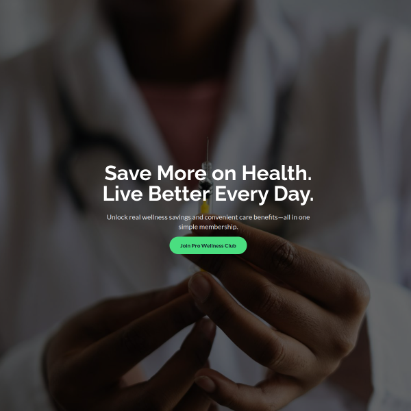 Save More on Health. Live Better Every Day.