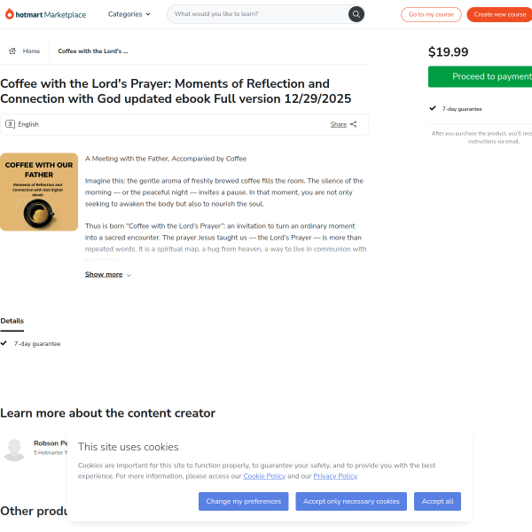 Coffee with the Lord's Prayer: Moments of Reflection and Connection with God updated ebook Full vers