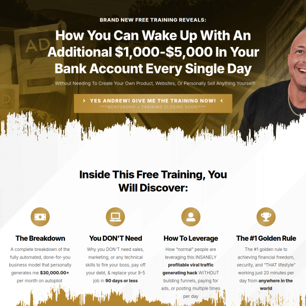 How You Can Wake Up With An Additional $1,000-$5,000 In Your Bank Account Every Single Day!
