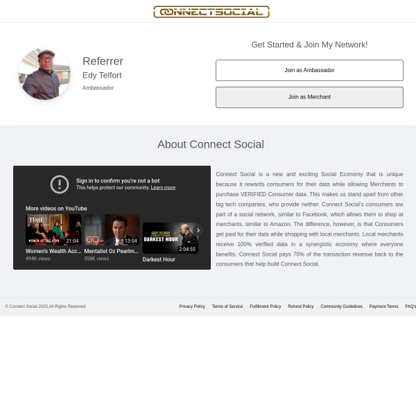An Invitation to Join IAMCONNECT