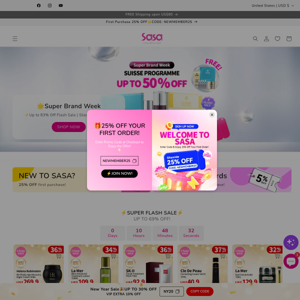 “one-stop beauty product specialty store” since 1978.