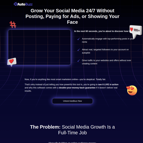 Grow Your Social Media 24/7 Without Posting, Paying for Ads, or Showing Your Face