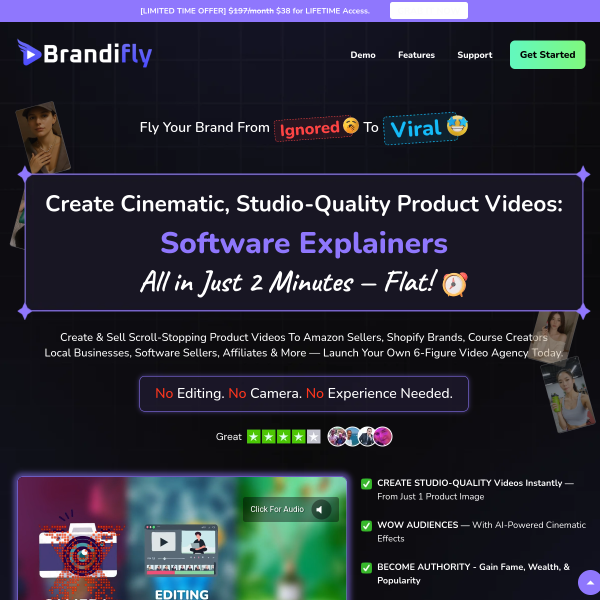 Fly Your Brand From  to Viral