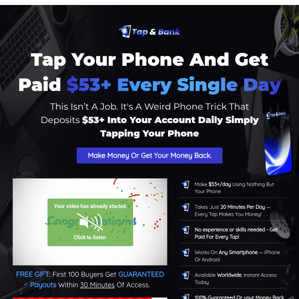 If you have 20 minutes and a smartphone...