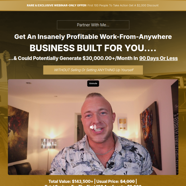 Get An Insanely Profitable Work-From-Anywhere