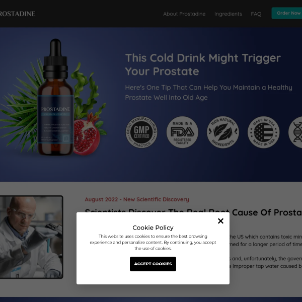 Prostadine | Supplements - health