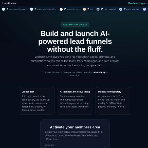 UNSTOPPABLE LEADS AND SALES TO YOUR ONLINE BIZ ON AUTOPILOT