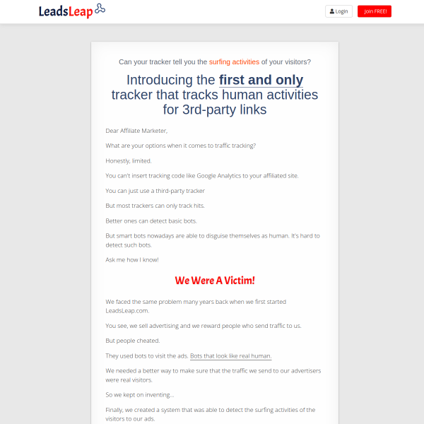 Free Link Tracking Service