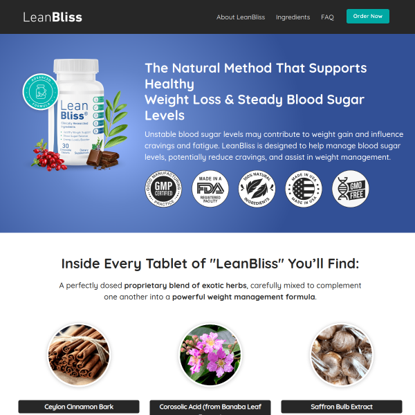 Lean Bliss-Supplements — Health