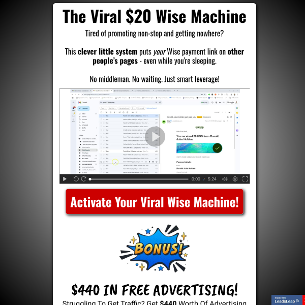 Just 4 Payments... Then Your Page Goes Viral