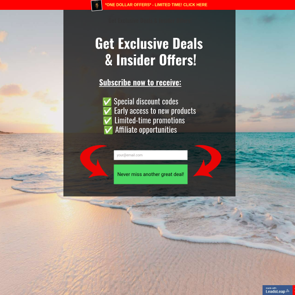 Access Exclusive Money-Making Deals