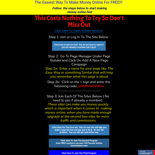 Easiest Way To Make M0ney 0nline Fast For FREE...