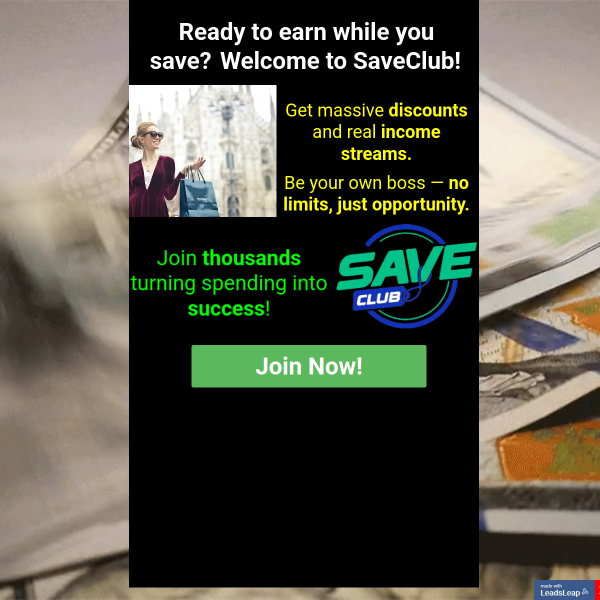 Turn Everyday Saving Into Residual Income