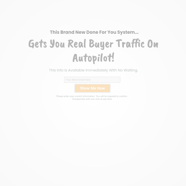AUTOPILOT BUYER TRAFFIC! Get Results For Your Biz :)