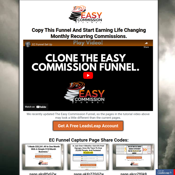 Start Earning Life Changing Monthly Recurring Commissions