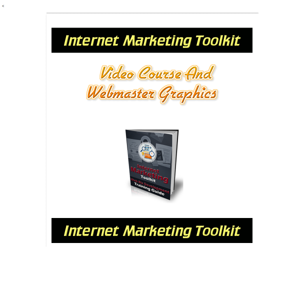 IM Videos and Webmaster Graphics With MRR