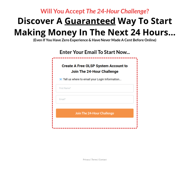 Make Affiliate Commissions In 24 Hours or Less!