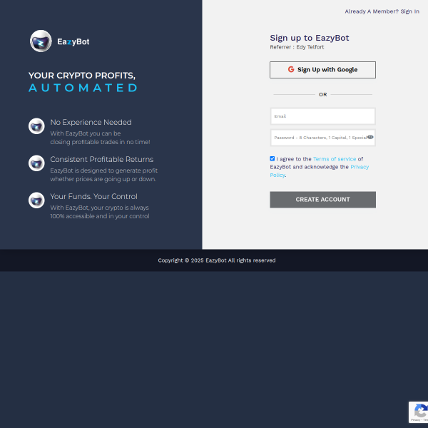 Join the Future of Automation with Eazy Bot!