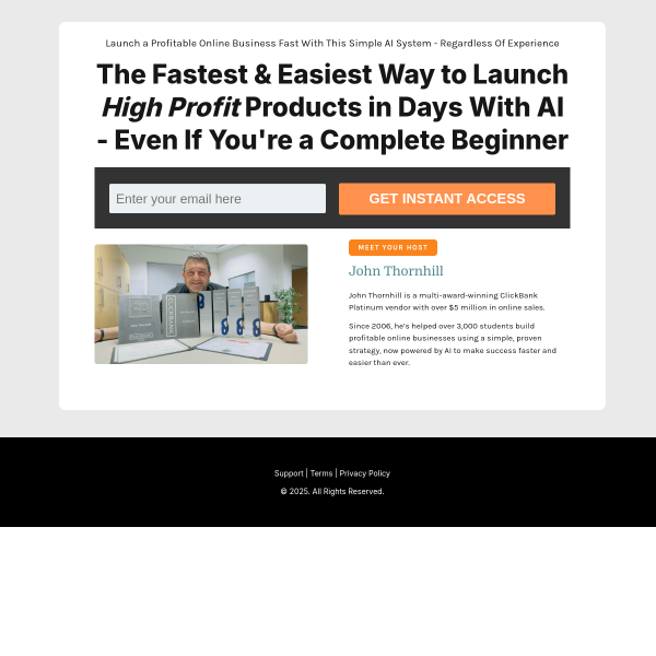 Online Success Coaching-with João Thornhill