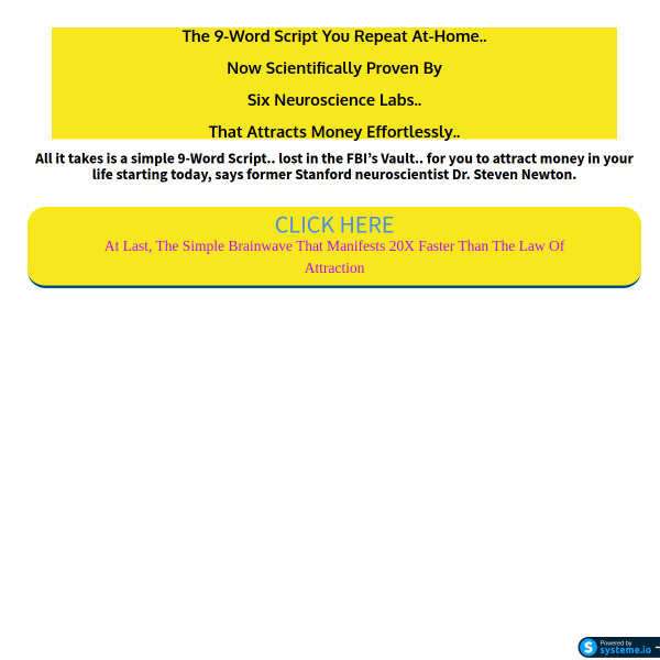 The Wealth Signal