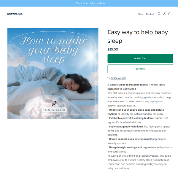 How to make your baby sleep no tears
