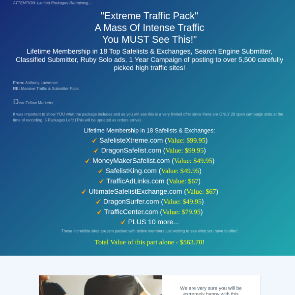 Massive Traffic & Submitter Pack