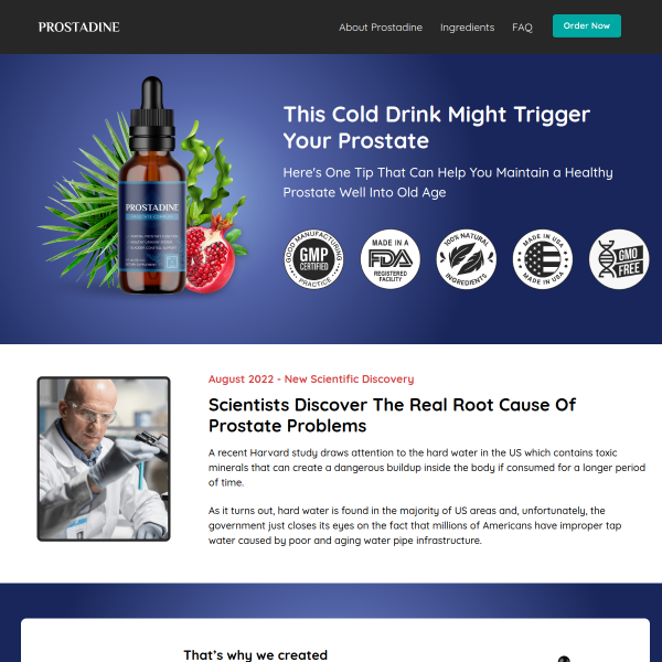 Alert: This Drink Might Harm Your Prostate—Discover the Secret to Lifelong Health!
