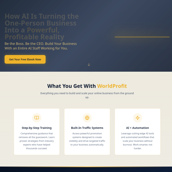 The Online Business Blueprint — Follow the Plan That Works!