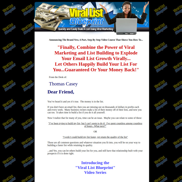 Let Others Happily Build Your List For You...