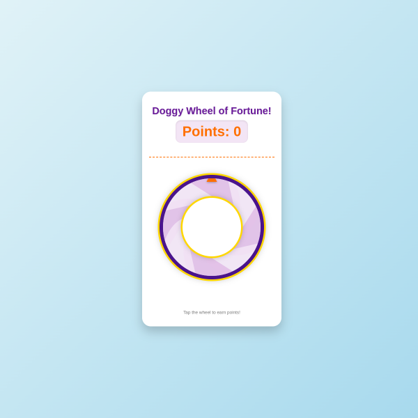 Tap & Earn – Spin the Dog Wheel and Win Points Instantly!