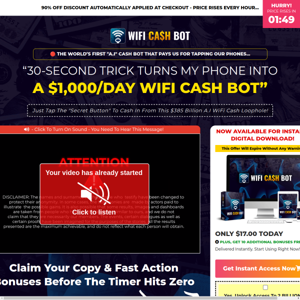 WiFi Cash Bot Drops Monday – Passive Income in Minutes