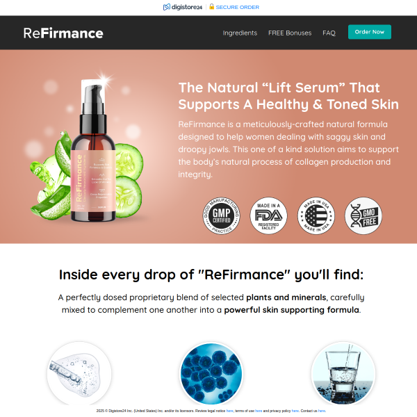 The Natural “Lift Serum” That Supports A Healthy & Toned Skin