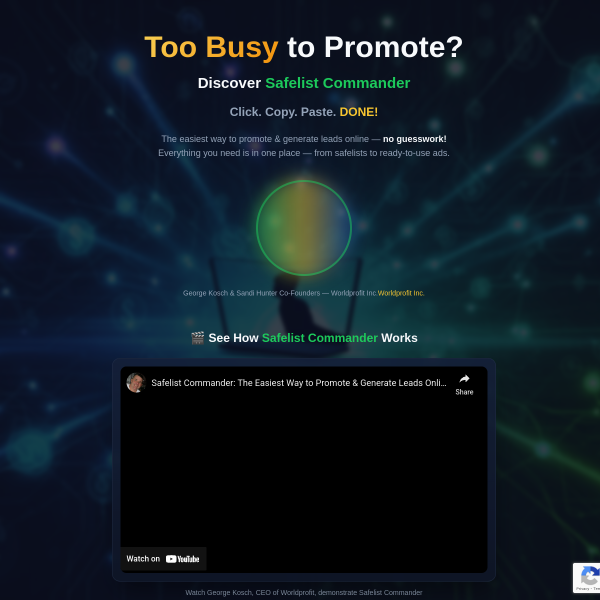 🚀 Safelist Commander — The Smart Way to Manage Safelist Marketing