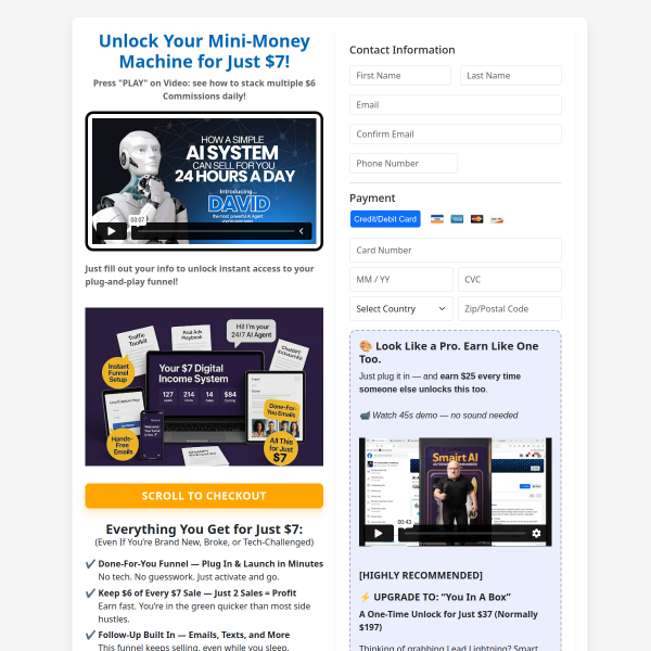 Want to Get Paid $6 Over and Over From a $7 System