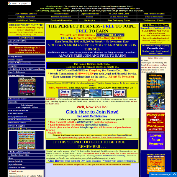 Earn Online with No Investment - Free Website & More!