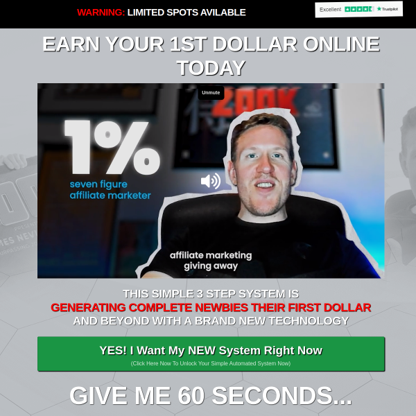 EARN YOUR 1ST DOLLAR ONLINE TODAY