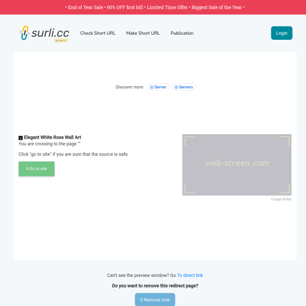 Elegant White Rose Wall Art